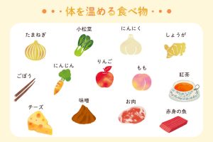 🥕体を温める食べ物🥕