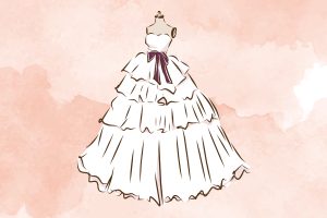 ウェディングドレス_プリンセスライン