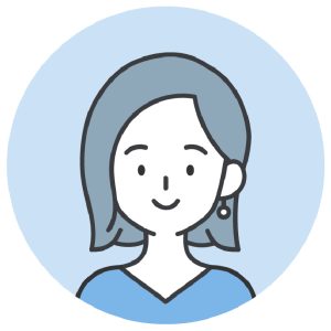 アイコン（女性）_blue_1
