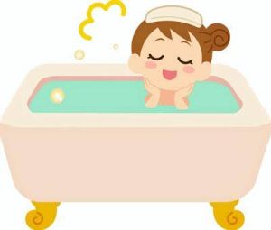 暑い夏にこそ半身浴🛀