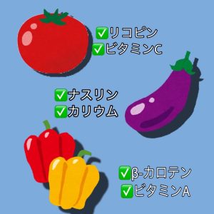 夏野菜を使った栄養満点のお料理🍅🫑