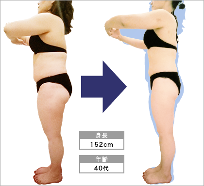 名駅店S･E様3ヶ月でウエスト-18.6cm達成